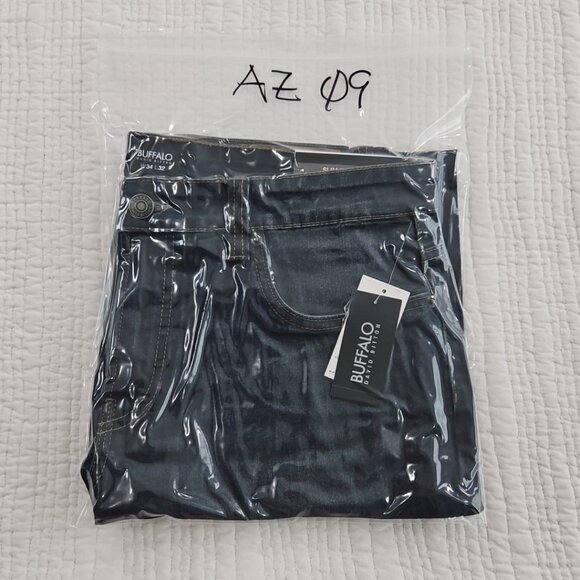 Buffalo David Bitton Evan Jeans NEW Men's 34x32 Stretch Slim Straight Denim NWT - Picture 16 of 16